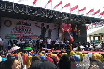 Bawaslu Lampung Lakukan Pengawasan Deklarasi Dukungan Untuk Jokowi