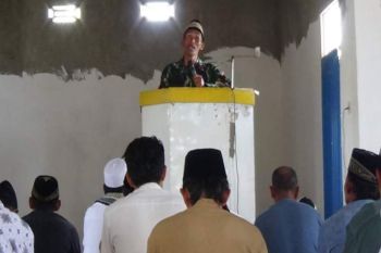 Prajurit TMMD Khutbah Jumat