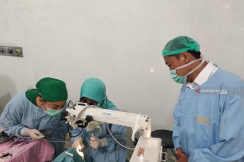 Ratusan warga Rohil operasi katarak gratis