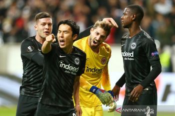 Frankfurt versus Inter Milan tanpa gol