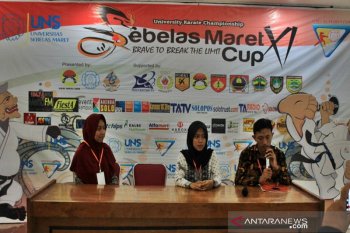 Ratusan atlet ikuti kejuaraan internasional karate mahasiswa di Solo