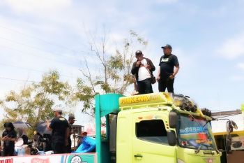 KPU Sultra sosialisasikan hari pemungutan di jalan