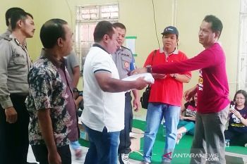 KPU Gunung Mas mulai sortir surat suara