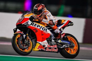 Marquez pecahkan rekor lap Sirkuit Losail, puncaki FP2