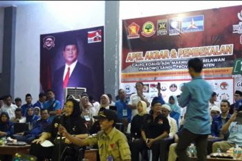 Rachmawati Soekarnoputri semangati ribuan sukarelawan Prabowo-Sandi di Banten
