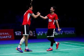 Demi final All England, Hendra terkena cedera betis