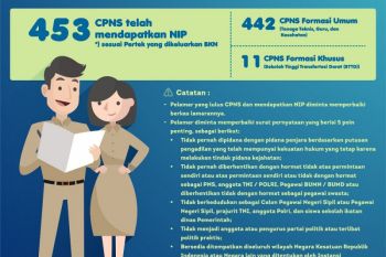 Yang ditunggu-tunggu: NIP 453 CPNS Formasi 2018 Sudah Keluar