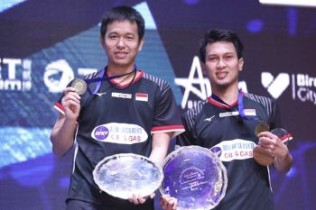 Hendra/Ahsan berhasil raih gelar kedua All England