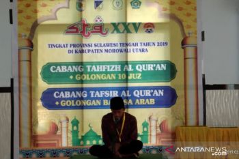 Parigi Moutong prediksi masuk tiga besar lomba STQH