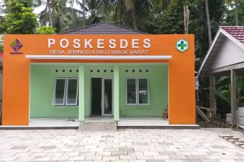 Inkindo bangun Poskesdes untuk korban gempa Lombok