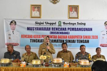 Wakil Bupati buka musrenbang RPKD Sinjai Tengah