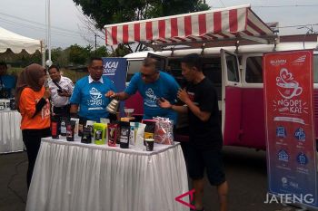 KAI Purwokerto perkenalkan potensi kopi lokal