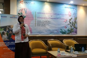 LKBN ANTARA dan Kimia Farma kerjasama layani papsmear gratis karyawati