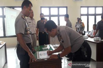 Komitmen bersih korupsi, Polres Temanggung canangkan zona integritas
