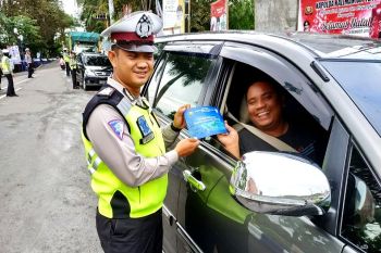Satlantas Polres Barito Utara bagikan panduan keselamatan Berlalu Lintas