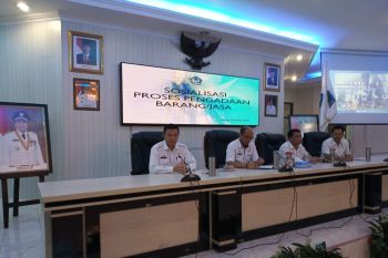 Wowiling Buka Sosialisasi Pengadaan Barang dan Jasa Pemerintah Kota Bitung