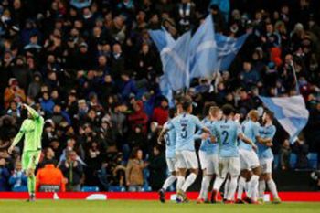 City hancurkan Schalke 7-0, lolos perempat final Champions