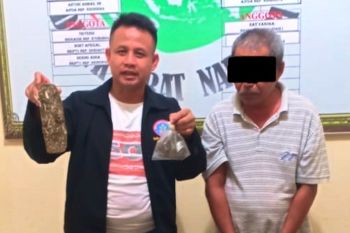 Polres Agam tangkap pensiunan pegawai bank karena narkotika