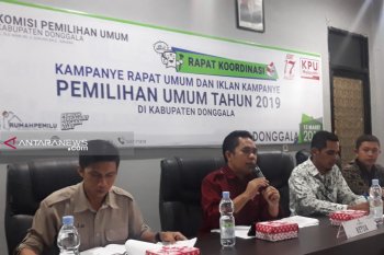 KPU kenalkan model kampanye iklan-rapat umum di Donggala
