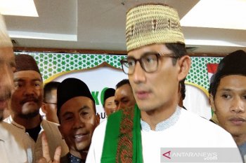 Sandiaga tampil apa adanya pada debat