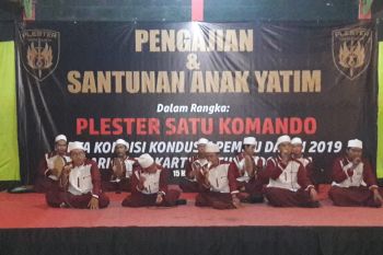 Plester dukung Pemilu 2019 aman dan damai