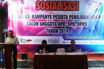 KPU Barito Utara rakor fasilitasi kampanye pemilu 2019
