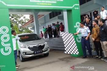 Puskopau Lanud Adi Soemarmo layani taksi daring