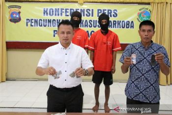 Kamis malam, Polres Agam tangkap dua tersangka penyalahguna narkotika