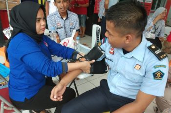Lapas di Sulbar gelar donor darah serentak