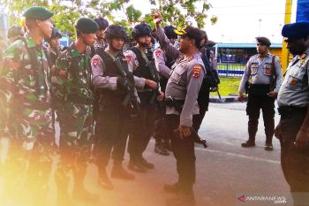 Polres Biak siagakan 350 personel TNI-Polri pengamanan pelantikan bupati