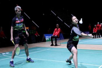 Ganda Campuran Rinov/Pitha lega bisa lalui hambatan teknis di babak pertama