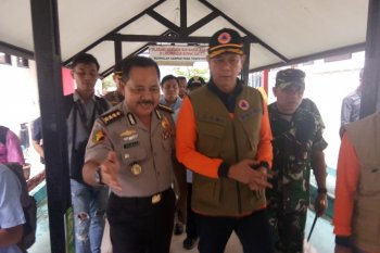 Kepala BNPB lihat korban banjir bandang di RS Bhayangkara