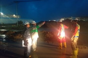 Sejumlah proyek Bandara NYIA dihentikan akibat tergenang air