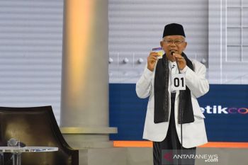 Ma'ruf Amin sebut dengan "infrastruktur langit" 3.500 startup akan tumbuh