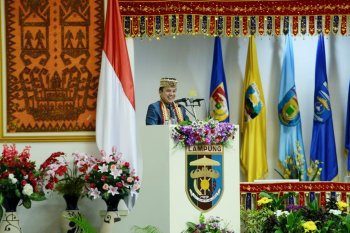 Gubernur Paparkan Hasil Pembangunan Pada HUT Lampung