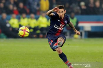 Dwi gol Di Maria antarkan PSG kalahkan Marseille 3-1