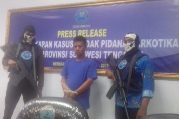 BNNP Sultra ringkus kurir sabu-sabu 1 kilogram