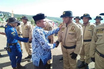 Morowali Utara kirim kontingen ke HUT  POL PP tingkat Sulteng