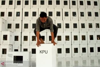 Logistik pemilu tiba di Mamuju