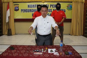 Polisi Agam tangkap dua pengedar narkoba