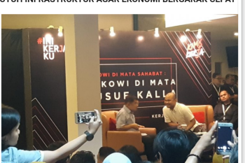 Kata Wapres Butuh Infrastruktur Agar Ekonomi Bergerak Cepat