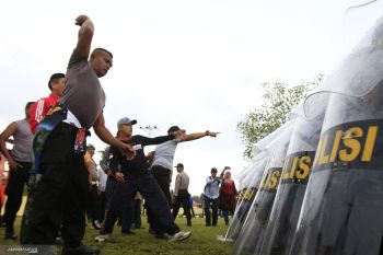 Mewujudkan pemilu aman di Mentawai, apel pasukan digelar