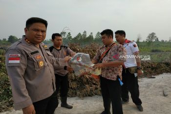 Kebakaran lahan terjadi di Sampit, ini pernyataan tegas Kapolres