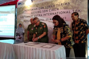 Bupati Bantul resmikan gedung SDN Ciren bantuan Astra
