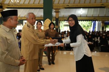 595 CPNS Sleman terima SK pengangkatan