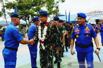 Kunjungi Ditpolairud, Kapolda Kalteng ingatkan pengamanan distribusi logistik pemilu
