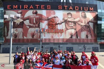 Indonesia Raya bergema di Stadium Emirates