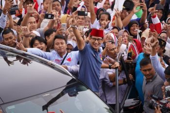 Sandiaga rasakan aura kemenangan seperti Pilgub DKI