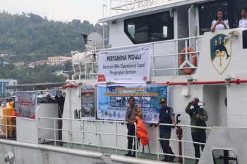 Pertamina gandeng Otoritas Pelabuhan Jayapura salurkan bantuan bencana banjir
