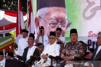 Ini yang membuat Ma'ruf Amin hentikan pidatonya